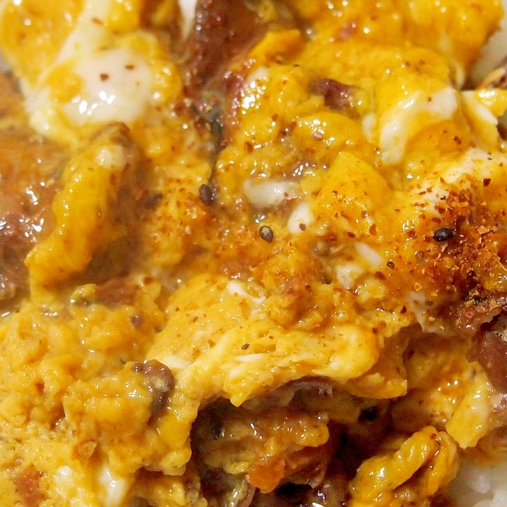 いわしのかば焼き卵とじ丼 レシピ 作り方 By まるっとまる 楽天レシピ いわしのかば焼き卵とじ丼 レシピ 作り方 By まるっとまる 楽天レシピ